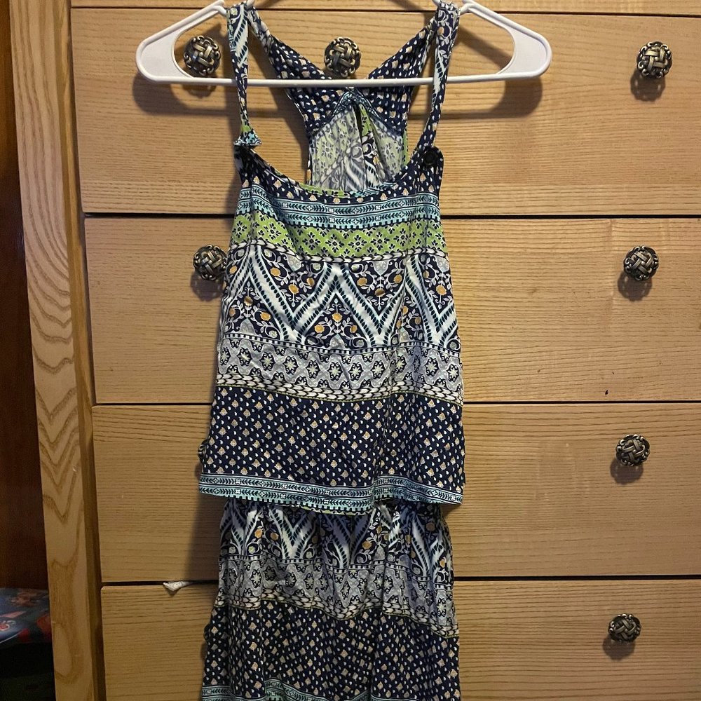 colorful romper, matilda jane size 16